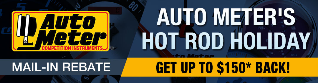 Auto Meter's Hot Rod Holiday - Get Up To $150* Back!