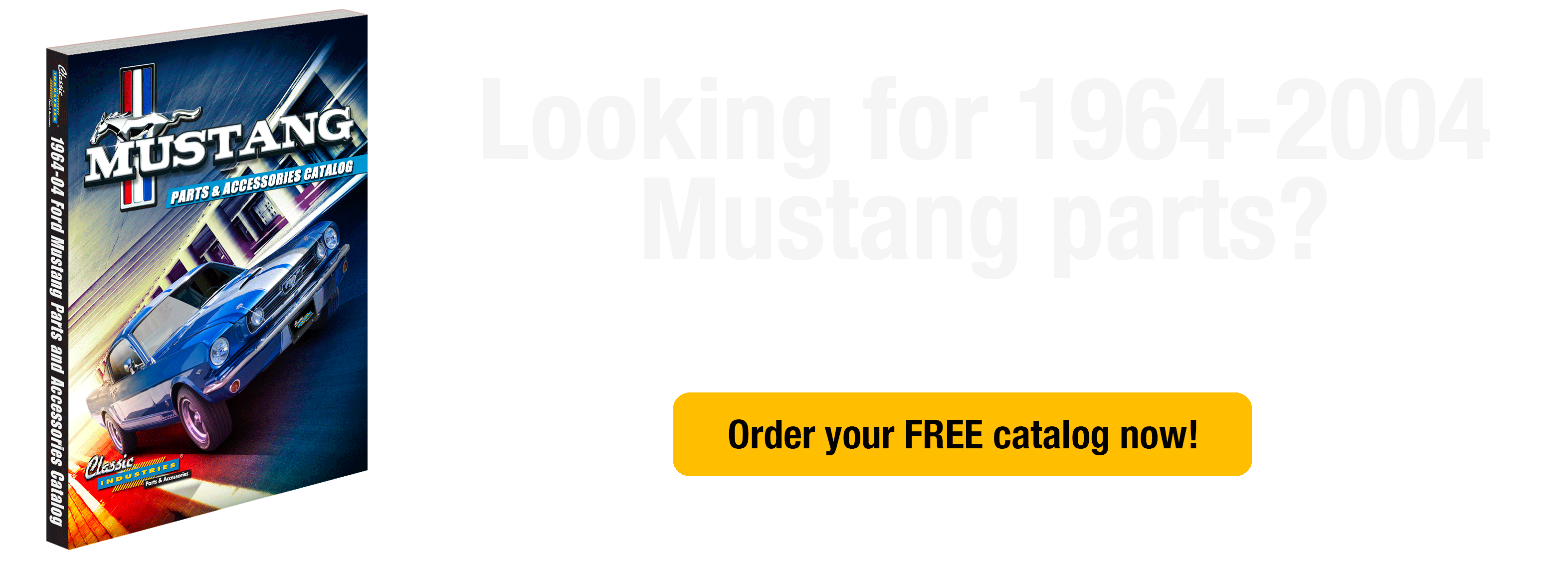 Catalog Request Mustang Parts