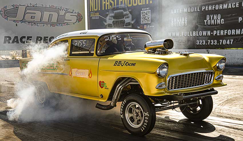 1955 Gasser Ryan Brown lead