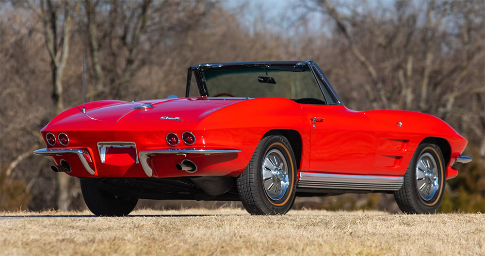 1964 Corvette rear view copy