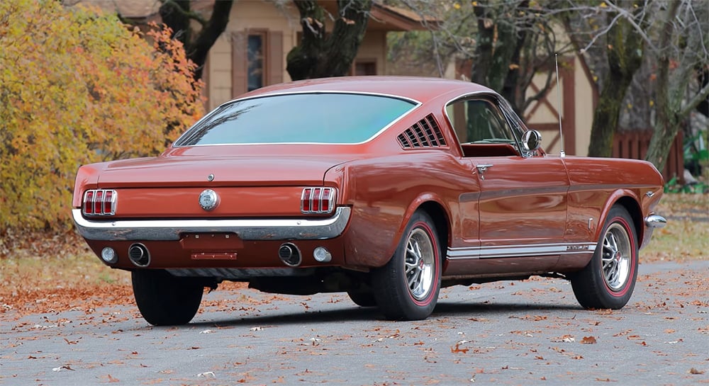 1966 Mustang Emberglo rear 1000