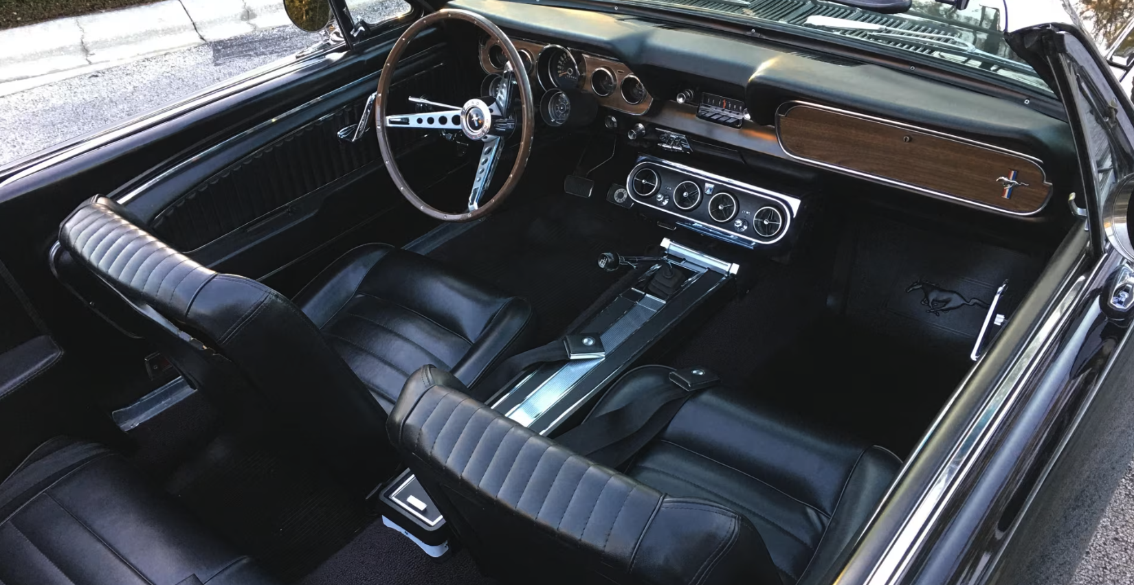 1966 Mustang cockpit