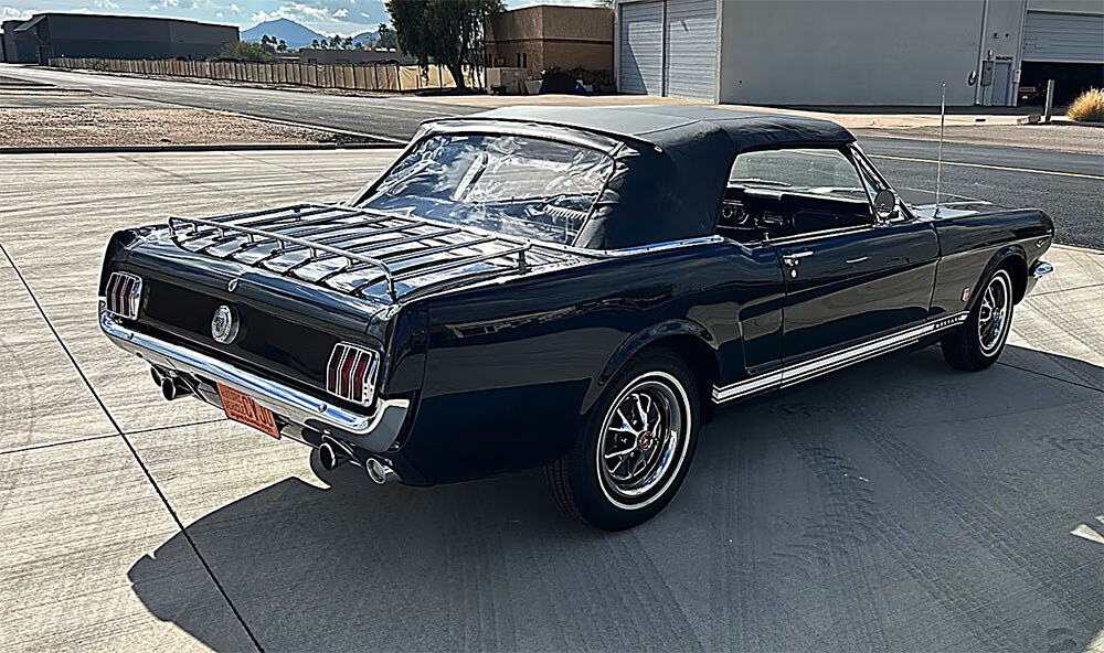 1966 Mustang top up rear 1K