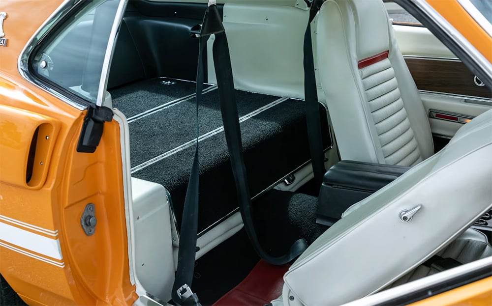 1970 Shelby rear seat 1000