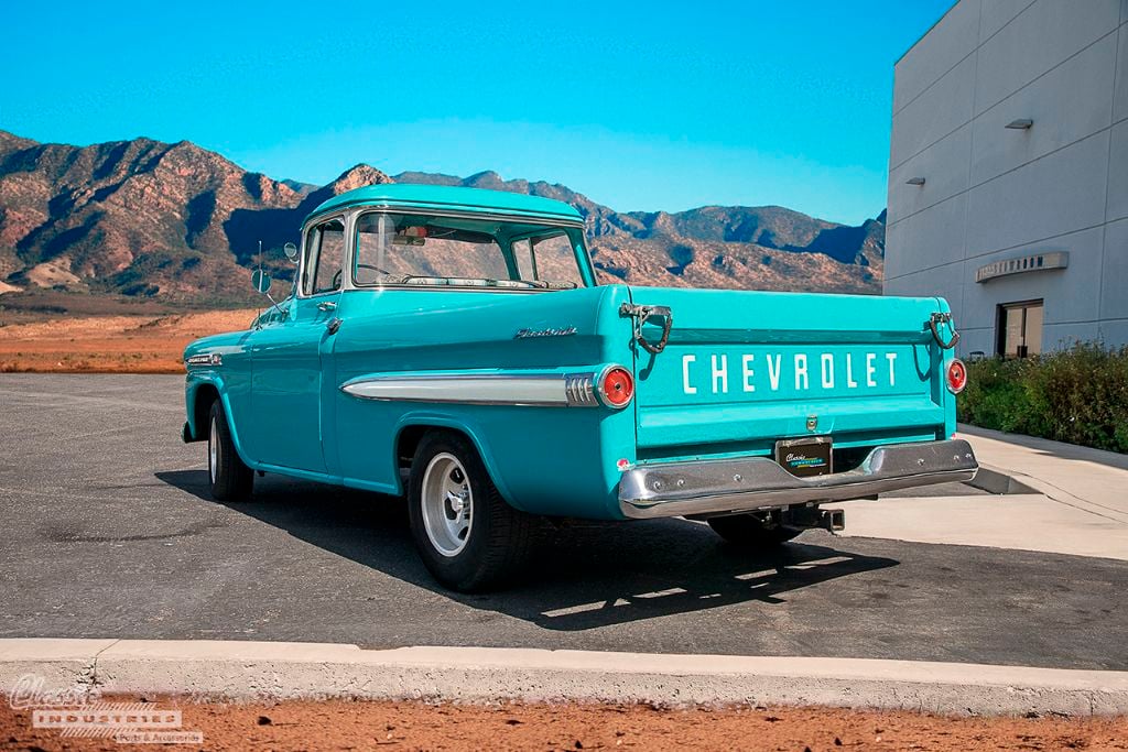 1954 1955 1956 1957 1958 1959 Chevy Pickup Truck Stepside Bed STEEL Roll Pan 